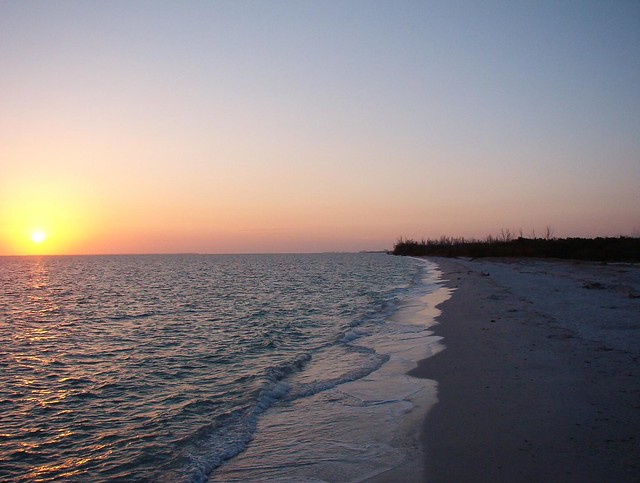 Sunset, Lover's Key State Park, FL by firewoman