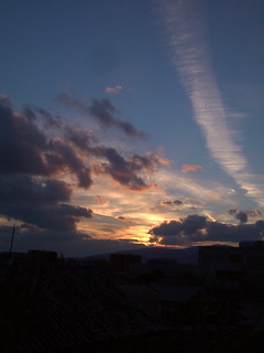 Hokusetu Skyline1@winter sunset