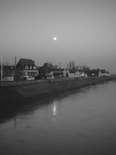 River and Moon