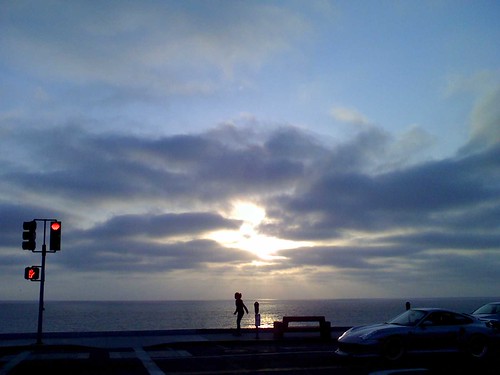 Clouds over ocean