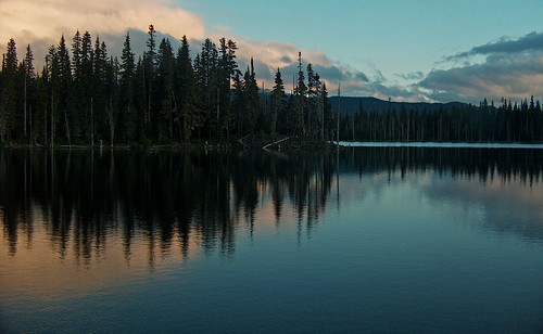 Evening on Horseshoe Lake