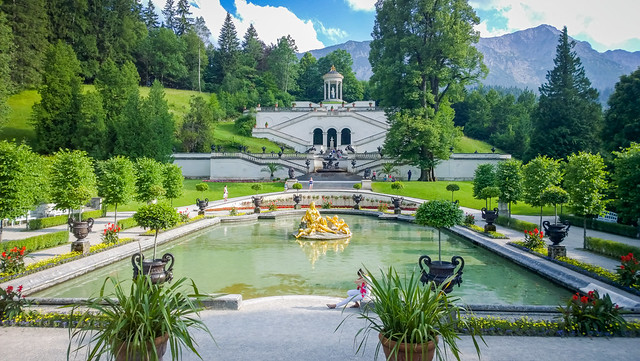 Schloss Linderhof - jardins