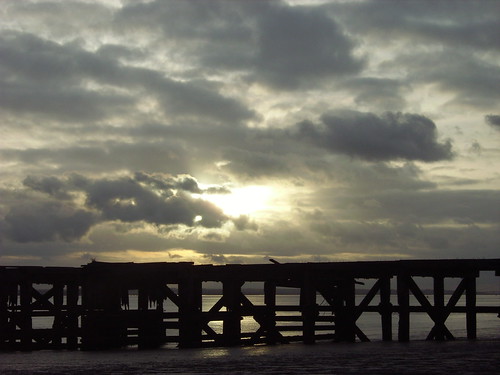 Sunset Near Victoria Dock