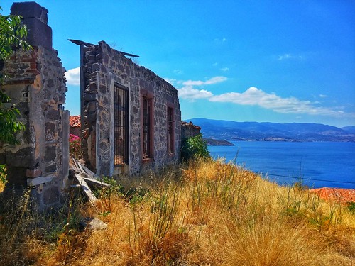 An abandoned building