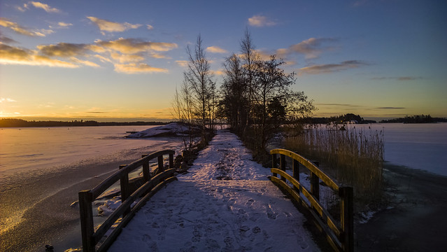 Frozen Sunrise