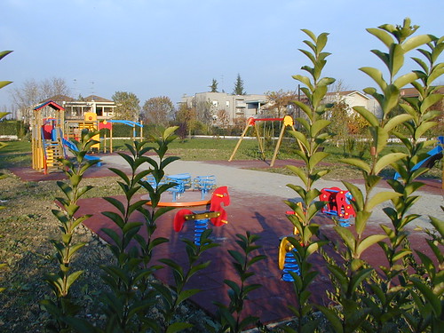 Parco giochi Sorbolo. Progetto "Ho visto i bimbi volare"