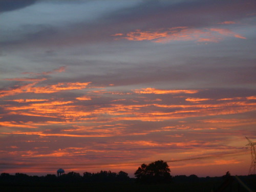 Clouds in the Sunset