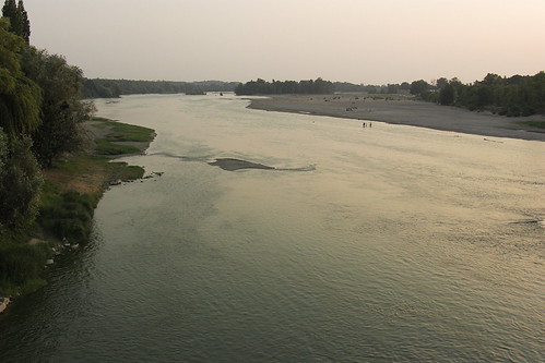 La Loire au couchant (Amboise et l'Ile d'or)