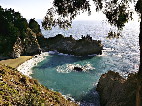 McWay Waterfall at Big Sur.