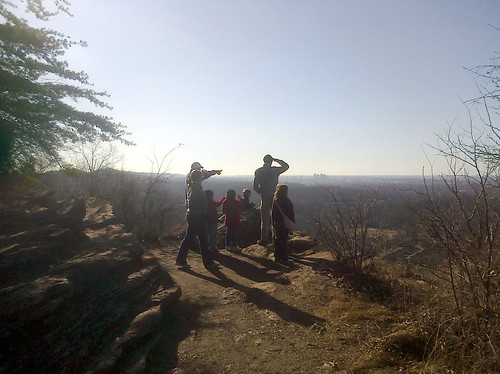 A city in the distance from Ruffner