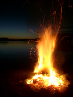 night fire