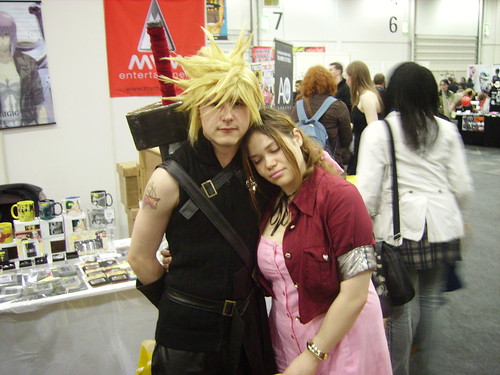 Cloud and Aerith