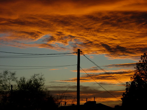 sunset zoom