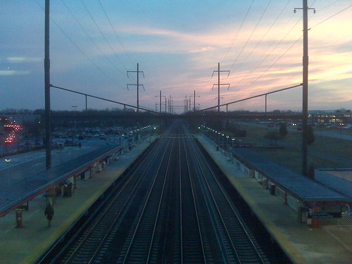 Sunset on the Northeast Corridor (004/365)