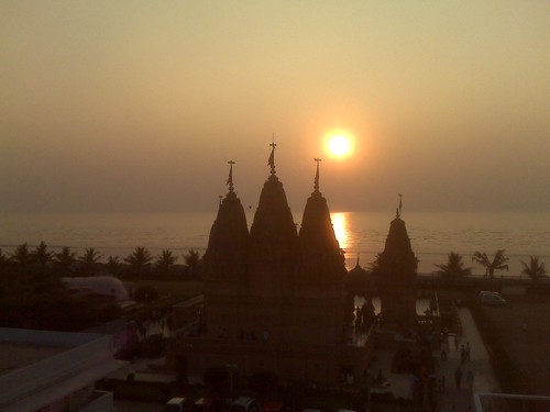 Tithal Mandir at Sunset