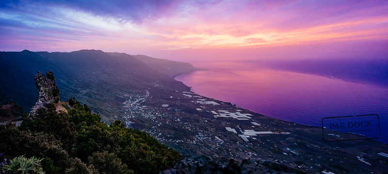 Sunset at Jinama - El Hierro