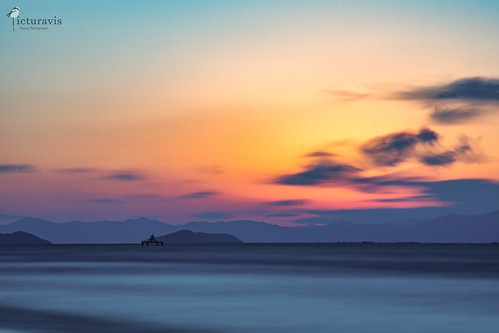 Sunset over Lake Biwa