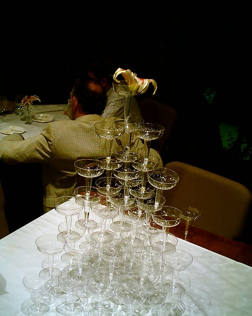 Champagne Glass Pyramid by phil_g