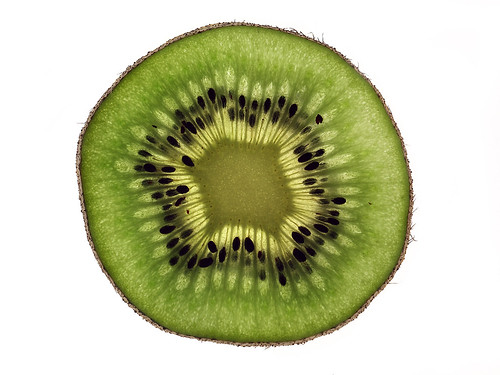 slice of kiwi