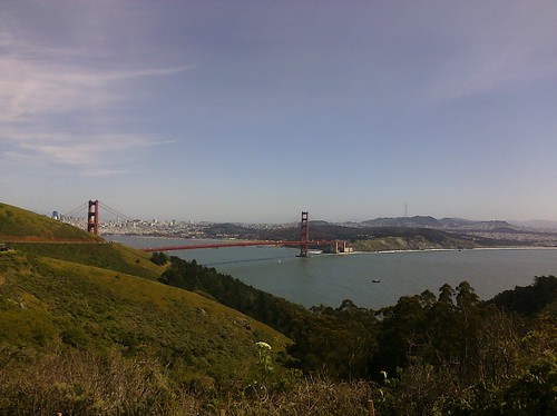 Golden Gate Bridge and San Francisco Seen from the Marin Headlands