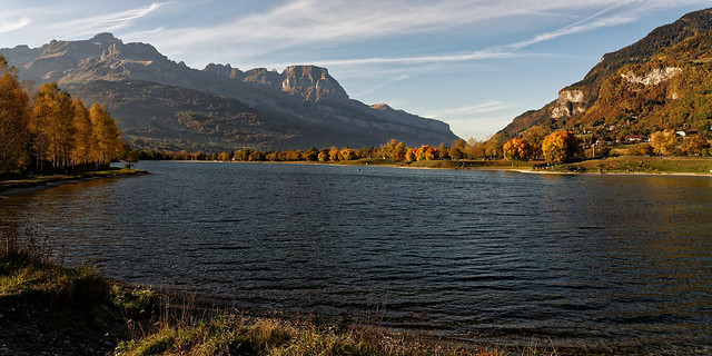 PROMENADE D'AUTOMNE AU LAC DE PASSY