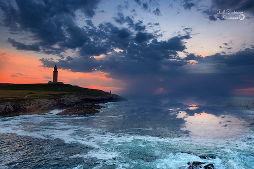 Sunset ::: Hercules Tower ...