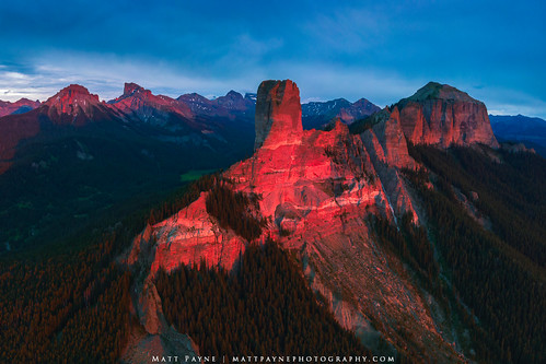 Chimney Rock Blaze