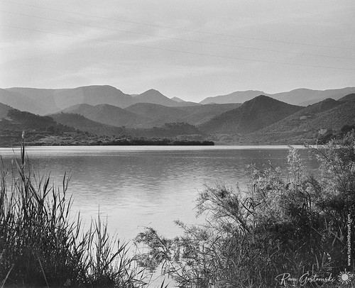 Dawn by the lake