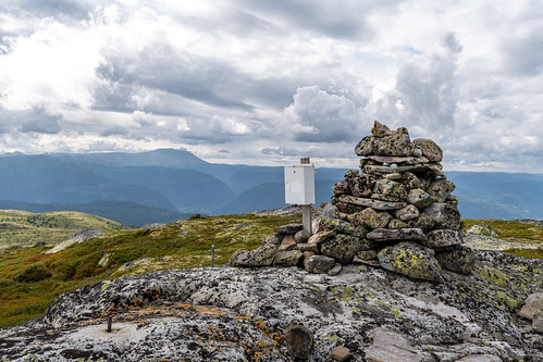 Mailbox on top of the Haugefjell (1214 moh), Norway.