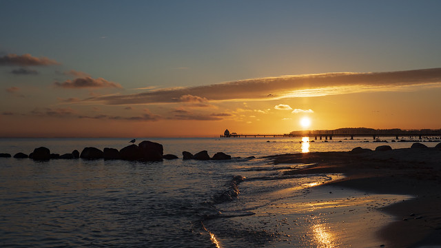 Sonnenuntergang am Strand (explored