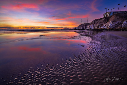 Sunset at the North End of Pismo Beach