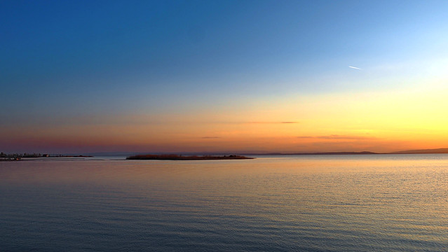 Evening at Lake Neusiedl