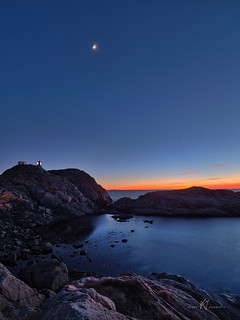 Still Moon Over Lindesnes