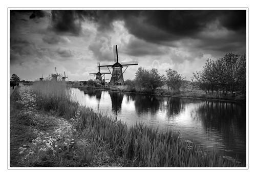 Molens op Kinderdijk, Niederlande