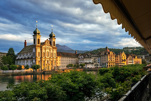 Jesuit Church in the evening Golden Hour. [In Explore]