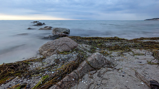 Morgendämmerung an der Ostsee