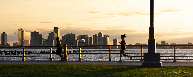 Hudson River Sunset - Manhattan