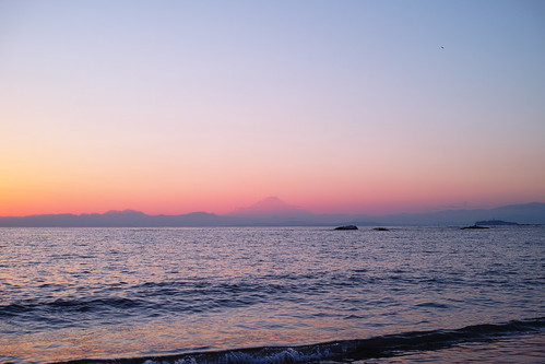 Mt. Fuji over Sagami bay #2